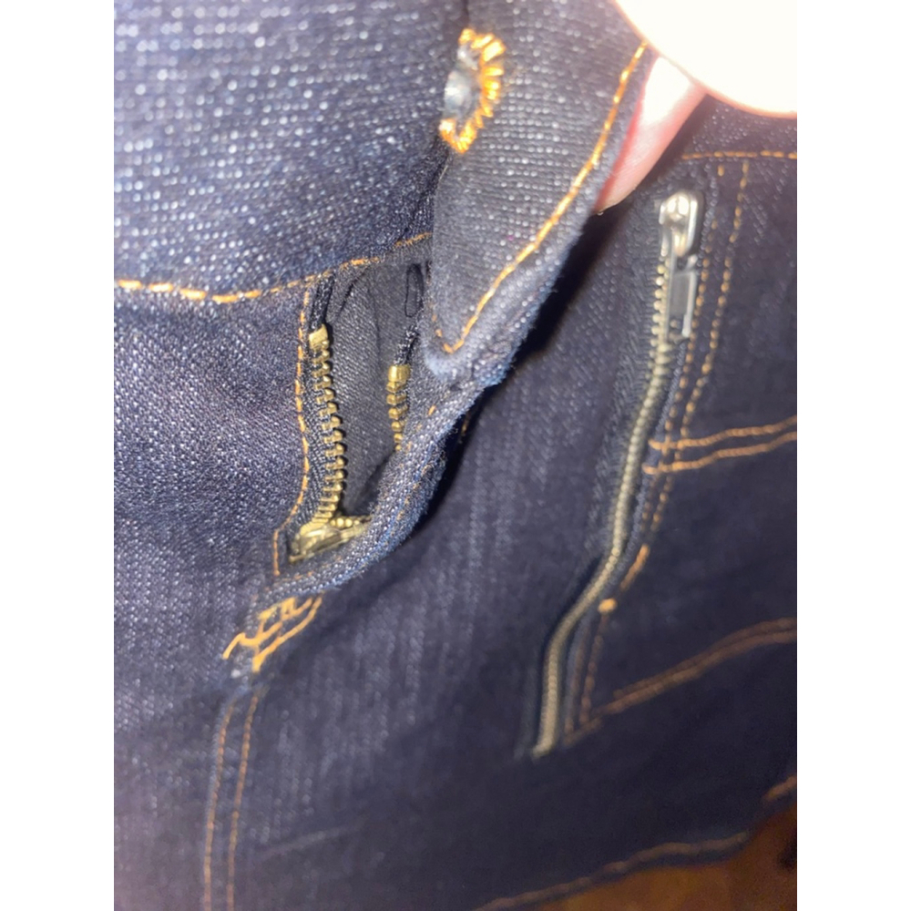 Women's vintage Y2K I.C.E. Dark Blue Mini Skirt - Picture 8 of 9